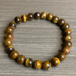 Tiger Eye Beaded Bracelet